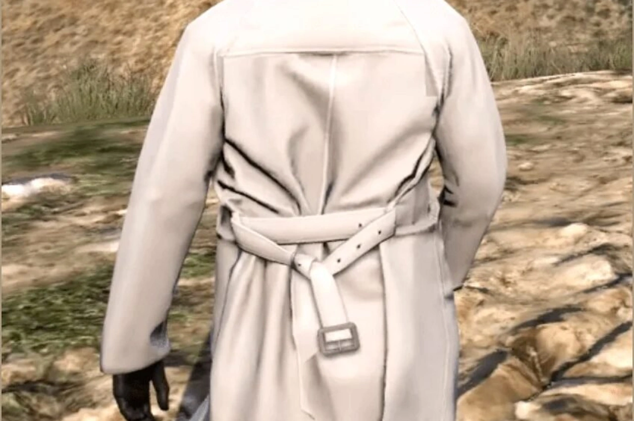 Пальто з тканинною фізикою для GTA 5