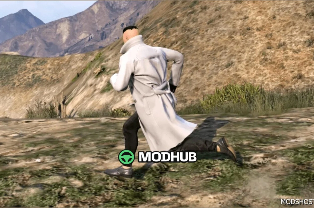 Пальто з тканинною фізикою для GTA 5