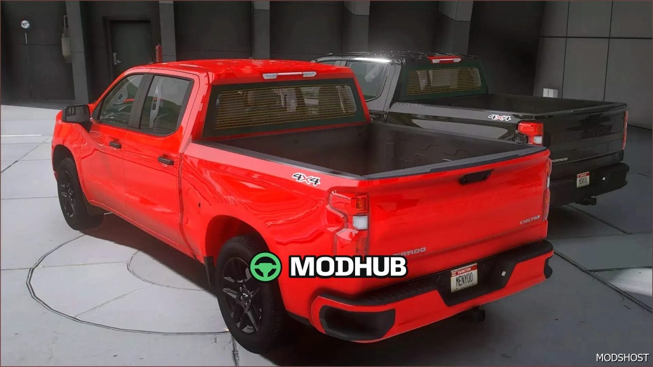 Автомобіль Chevrolet Silverado Custom 1500 для GTA 5