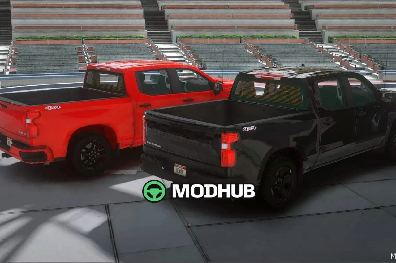 Автомобіль Chevrolet Silverado Custom 1500 для GTA 5