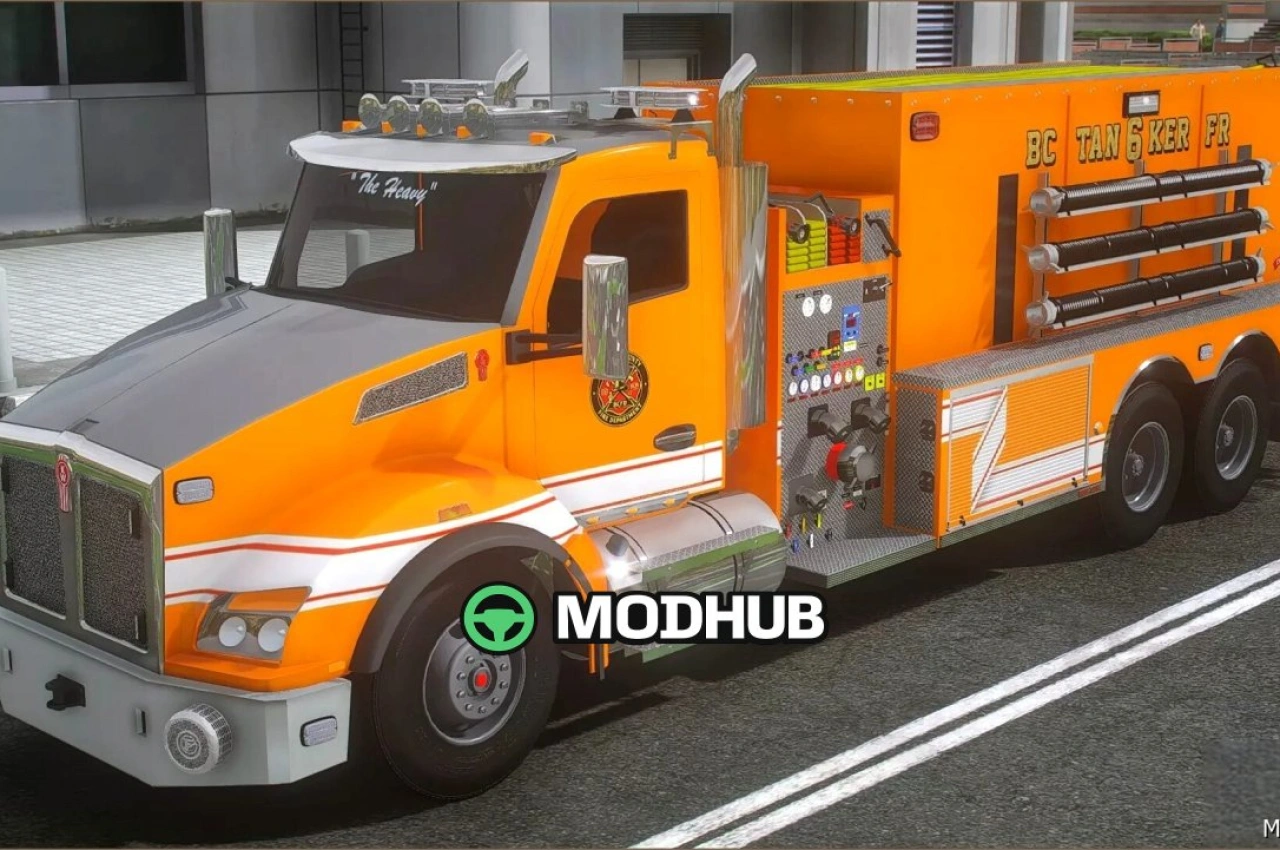 Вантажівка Kenworth T880 для GTA 5