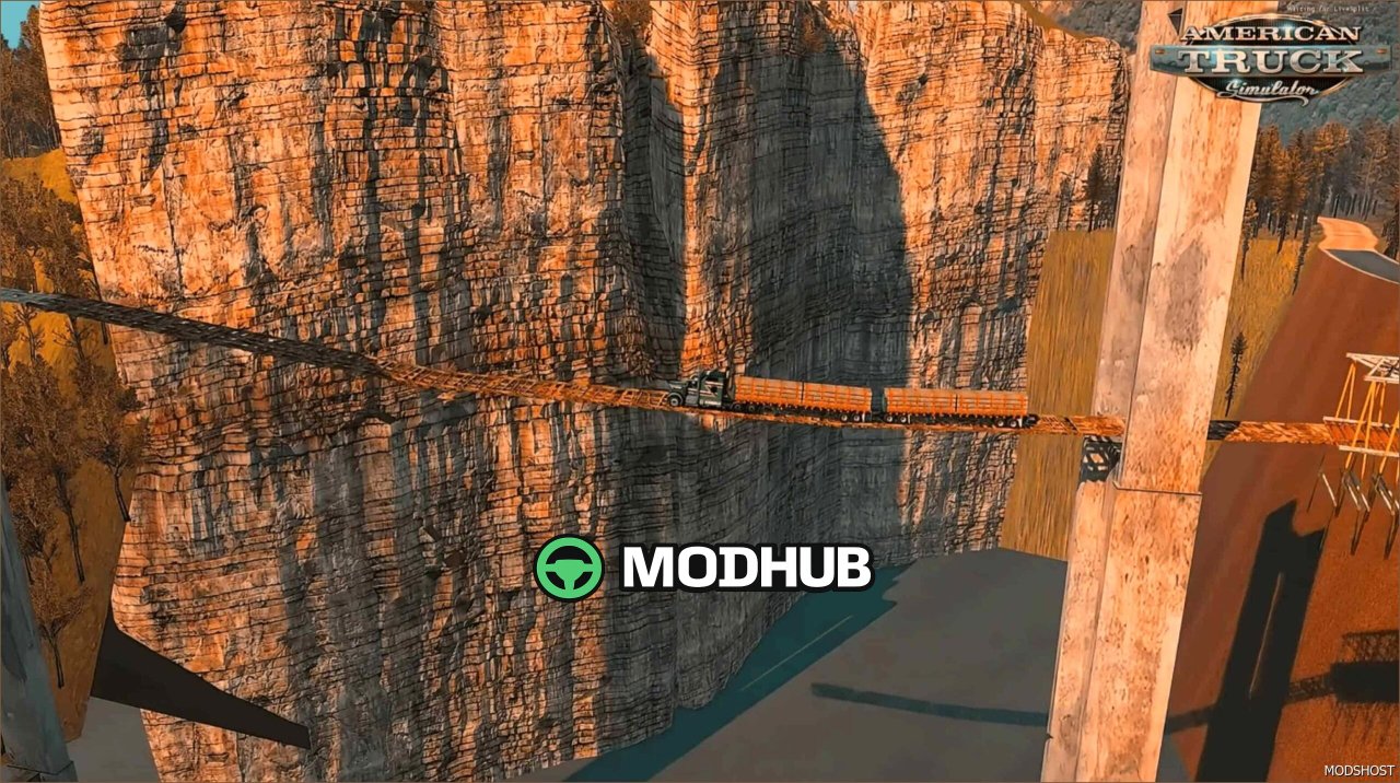 Mountains Legends Map V2.0 for American Truck Simulator
