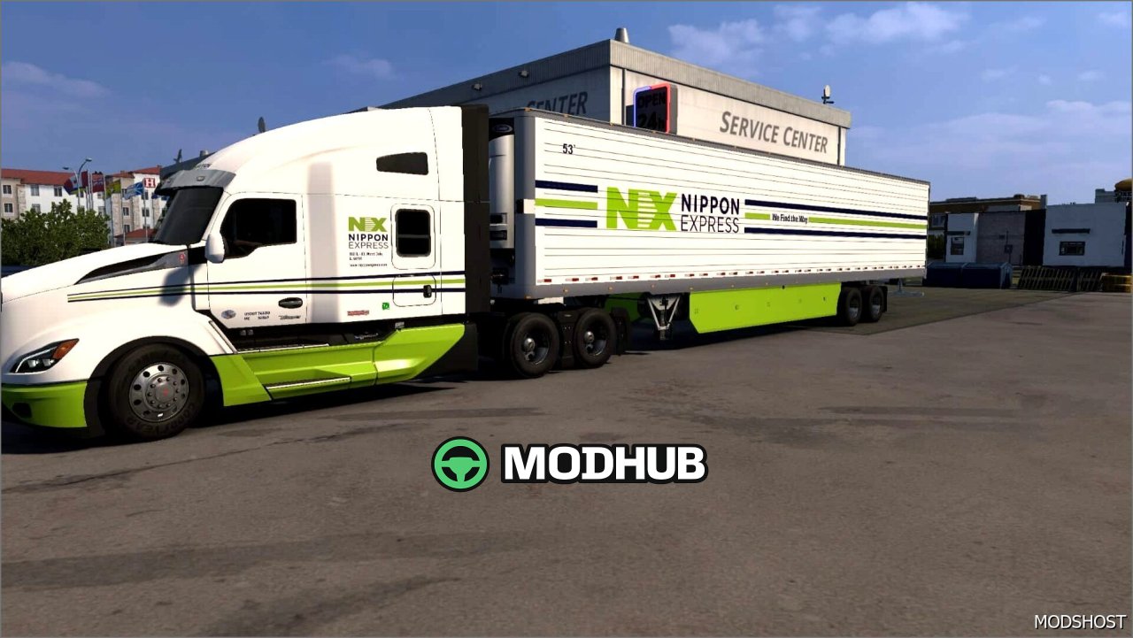 Skórki Smurfit Westrock 1.01 do American Truck Simulator
