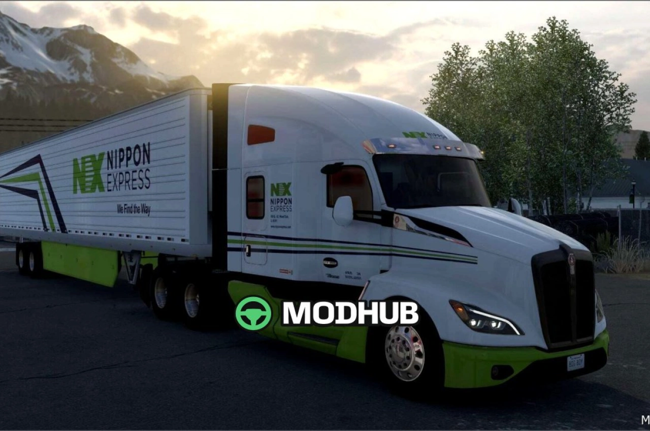 Скіни Smurfit Westrock 1.01 для American Truck Simulator