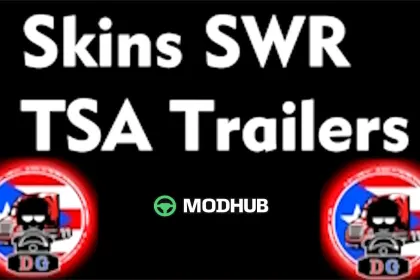 Pakiet Skingów TSA SWR Beta do American Truck Simulator