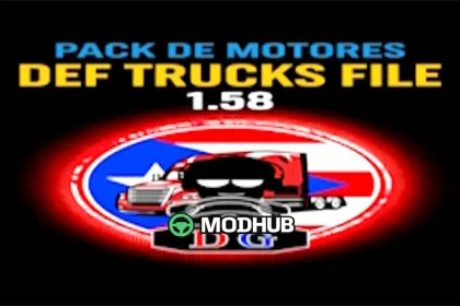 Pakiet dźwiękowy Mega Engine do American Truck Simulator