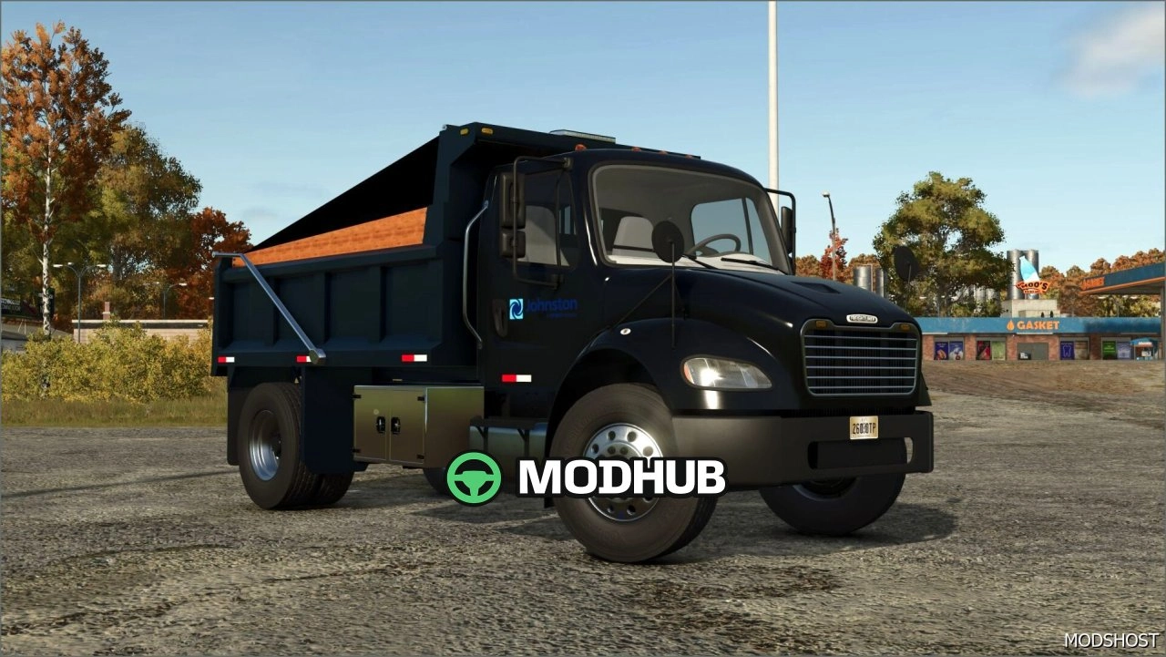 Вантажівка Freightliner M2 Dumper для Farming Simulator 25