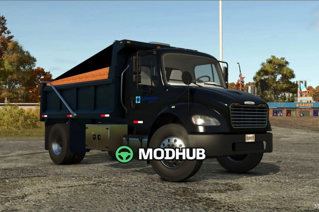 Вантажівка Freightliner M2 Dumper для Farming Simulator 25
