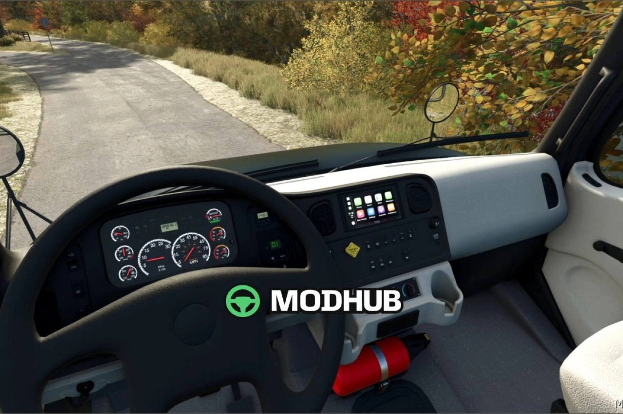 Вантажівка Freightliner M2 Dumper для Farming Simulator 25