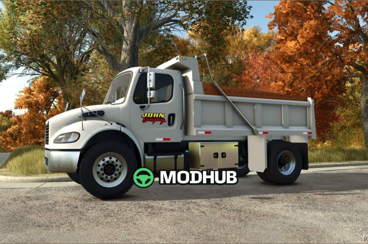 Вантажівка Freightliner M2 Dumper для Farming Simulator 25