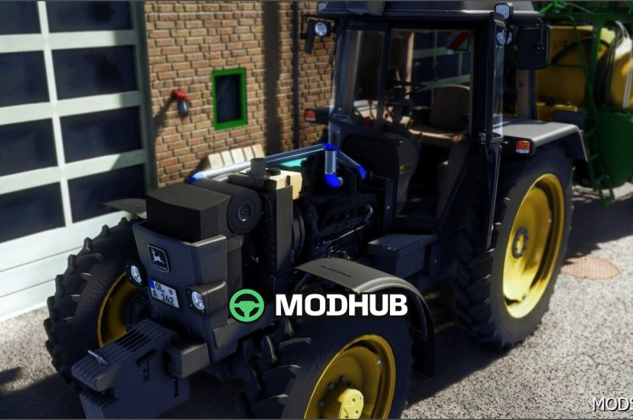 Трактор John Deere 3×40 / 3×50 для Farming Simulator 25