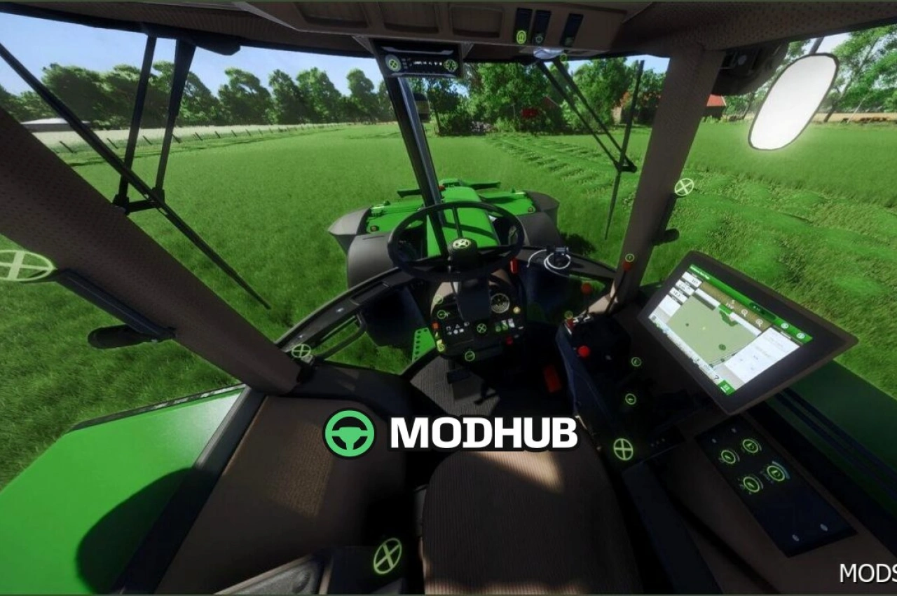 Трактор John Deere 3×40 / 3×50 для Farming Simulator 25