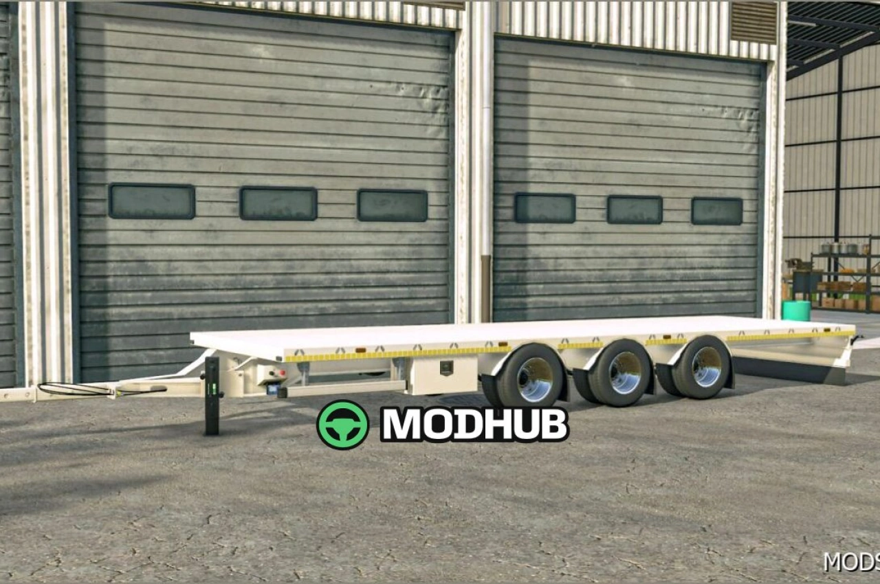 Причіп для транспортування соломи Lizard V2.0 для Farming Simulator 25