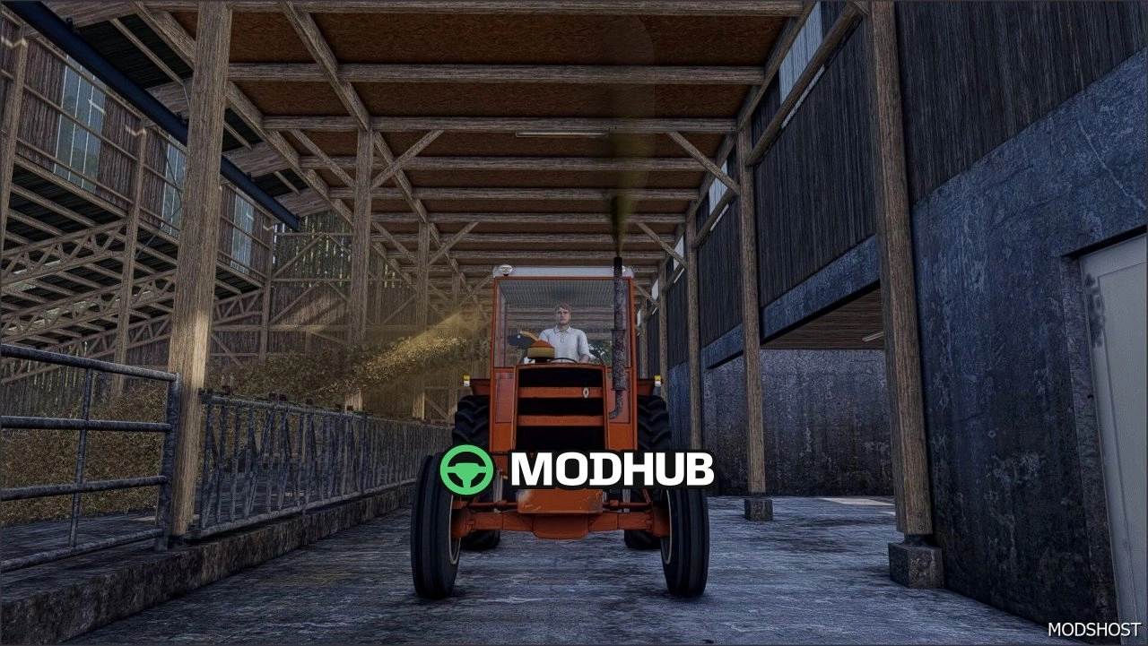 Трактор Renault 96 FS25 для Farming Simulator 25