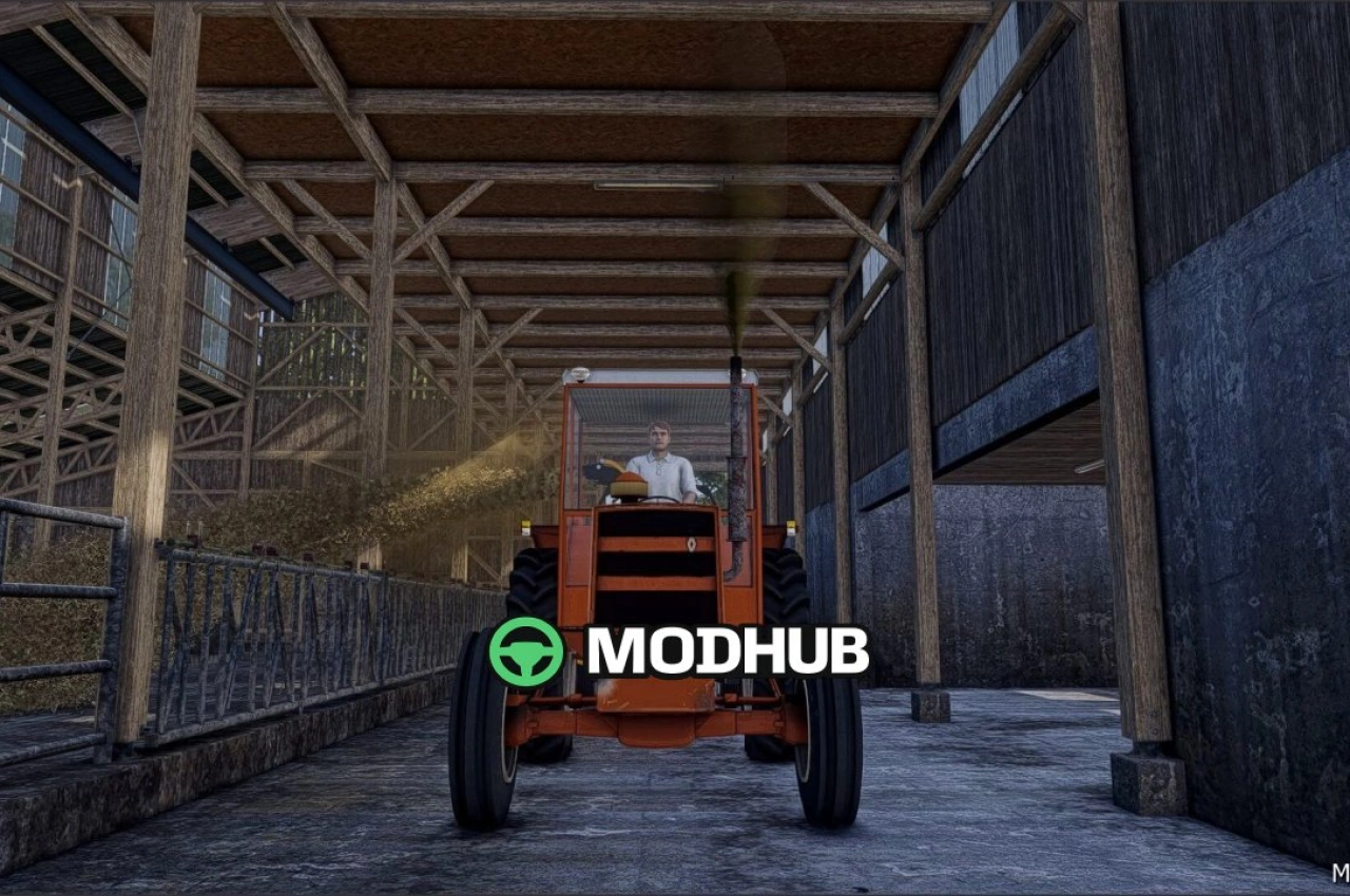 Трактор Renault 96 FS25 для Farming Simulator 25