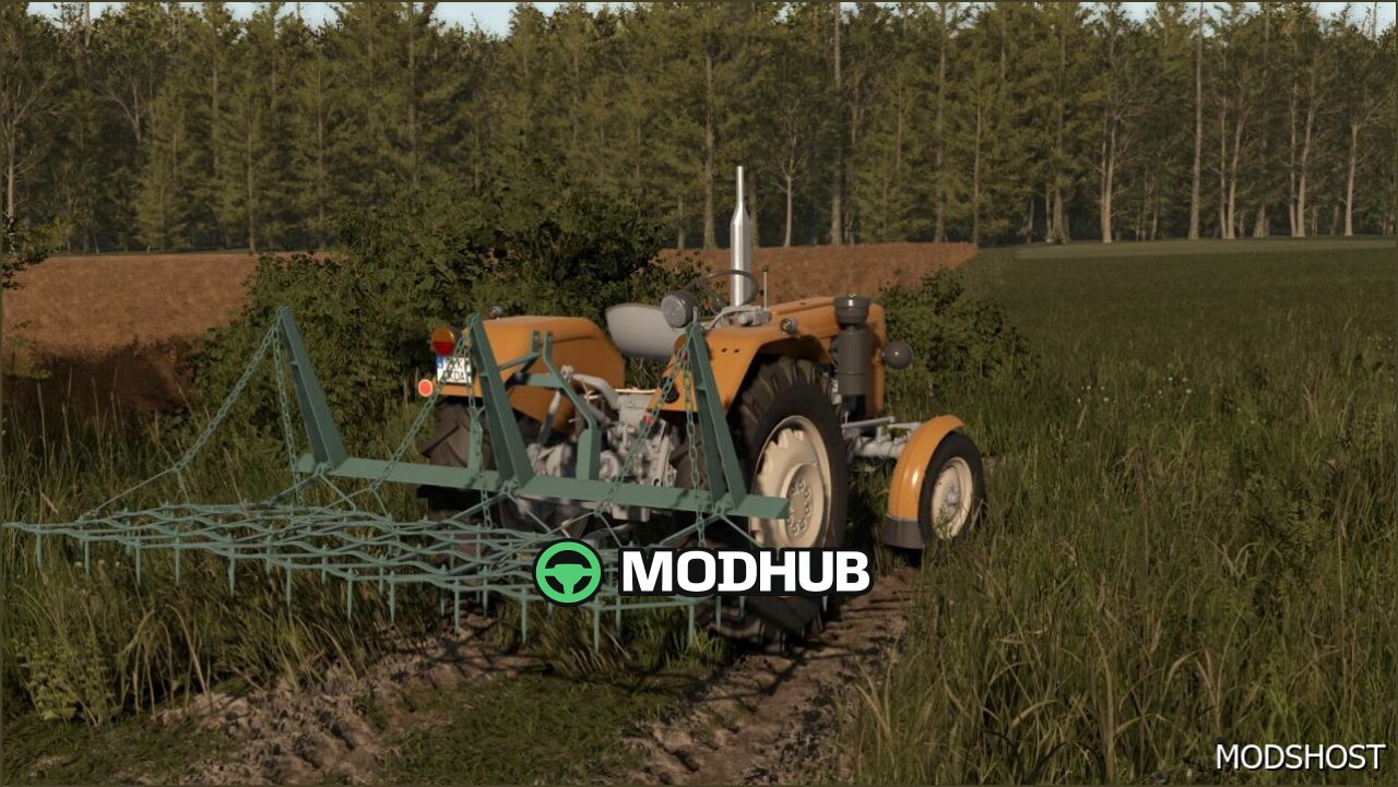 Sfmrk BZZ 3 Harrow for Farming Simulator 25