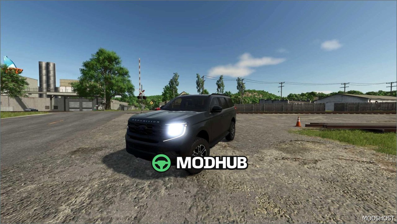 Автомобіль Ford Expedition Active 2025 для Farming Simulator 25