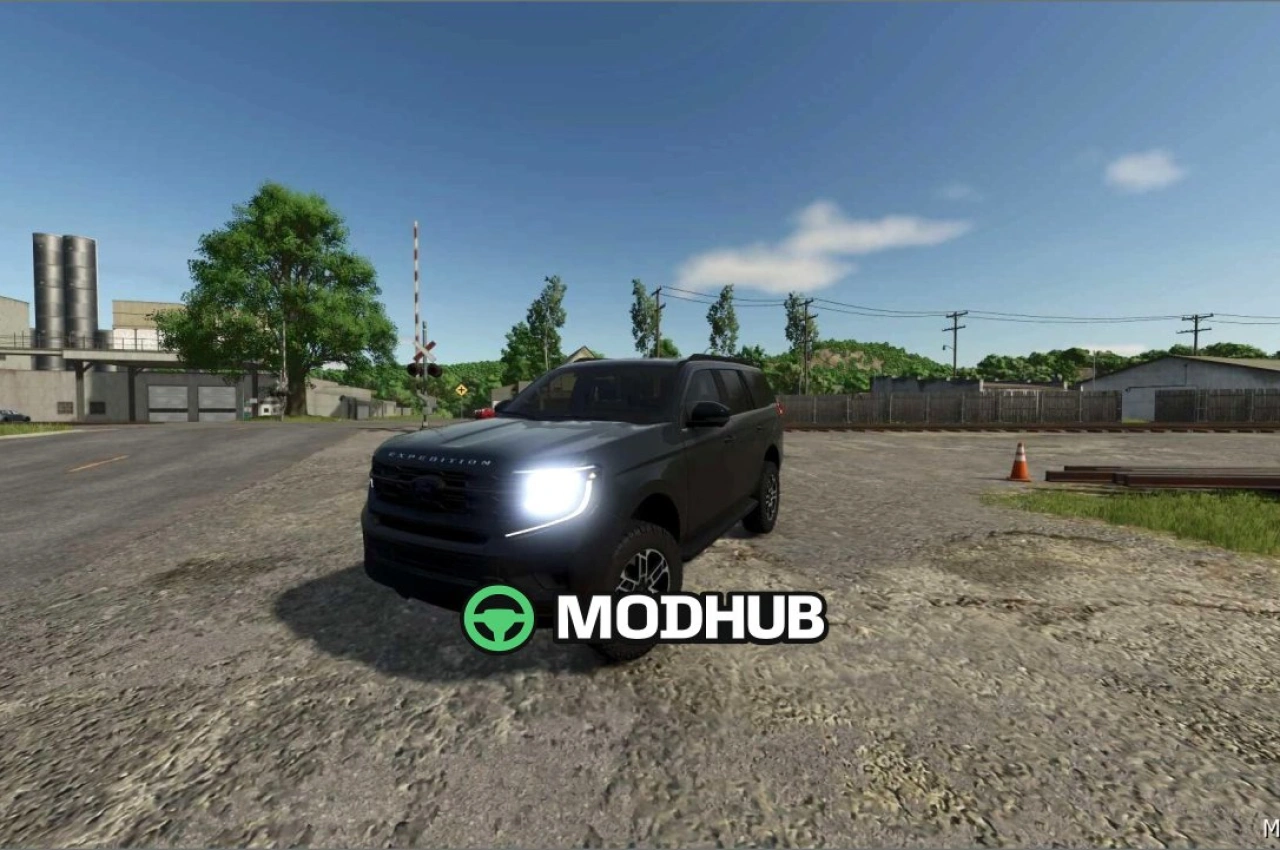 Автомобіль Ford Expedition Active 2025 для Farming Simulator 25