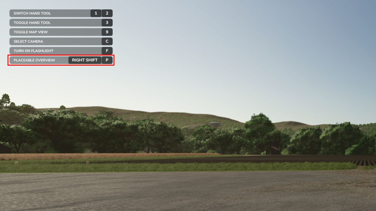 Мод Placeable Overview для Farming Simulator 25 - Скріншоти