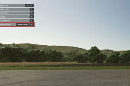 Мод Placeable Overview для Farming Simulator 25