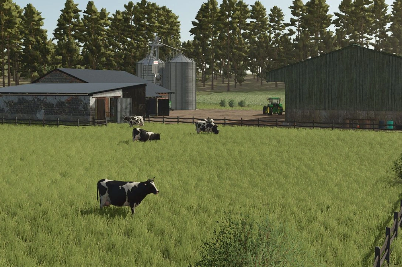 Карта Hamlet для Farming Simulator 25