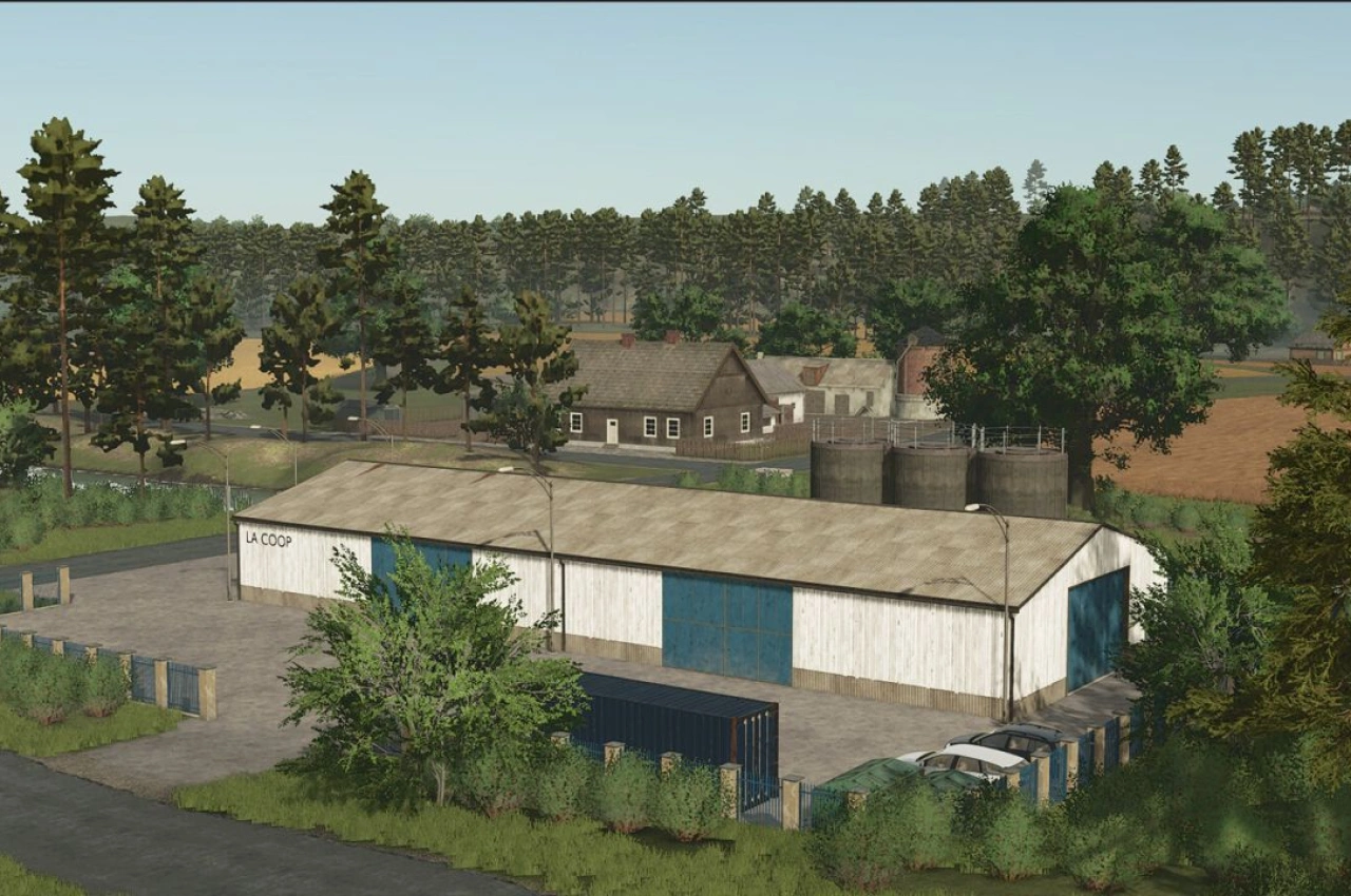 Карта Hamlet для Farming Simulator 25