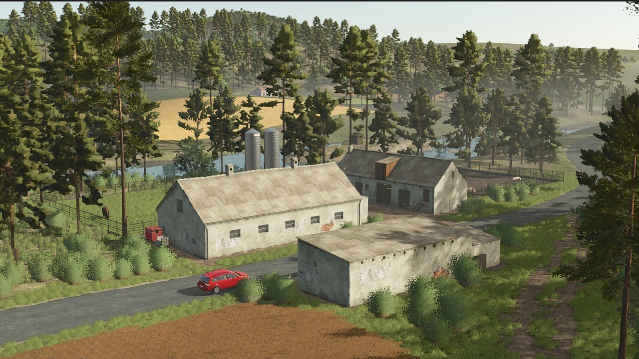 Карта Hamlet для Farming Simulator 25