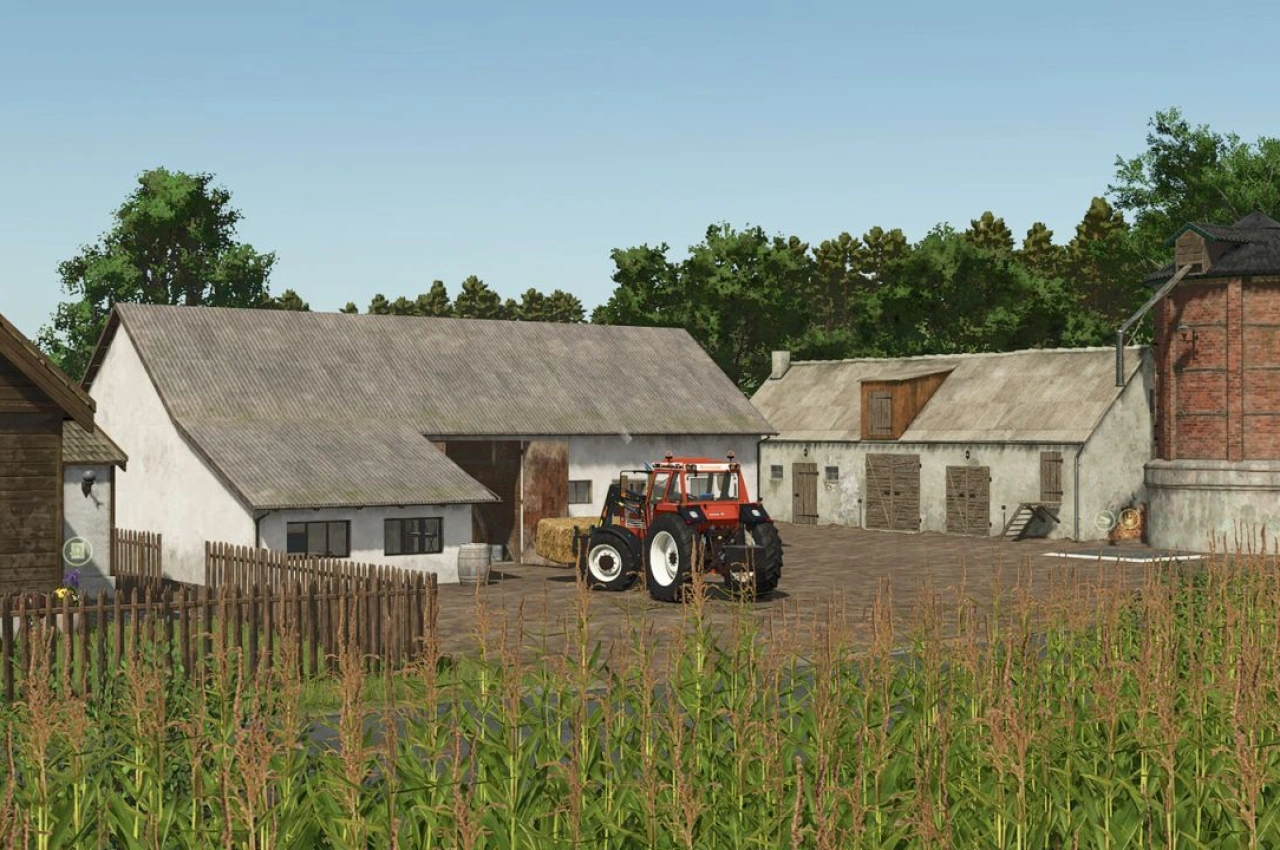 Карта Hamlet для Farming Simulator 25