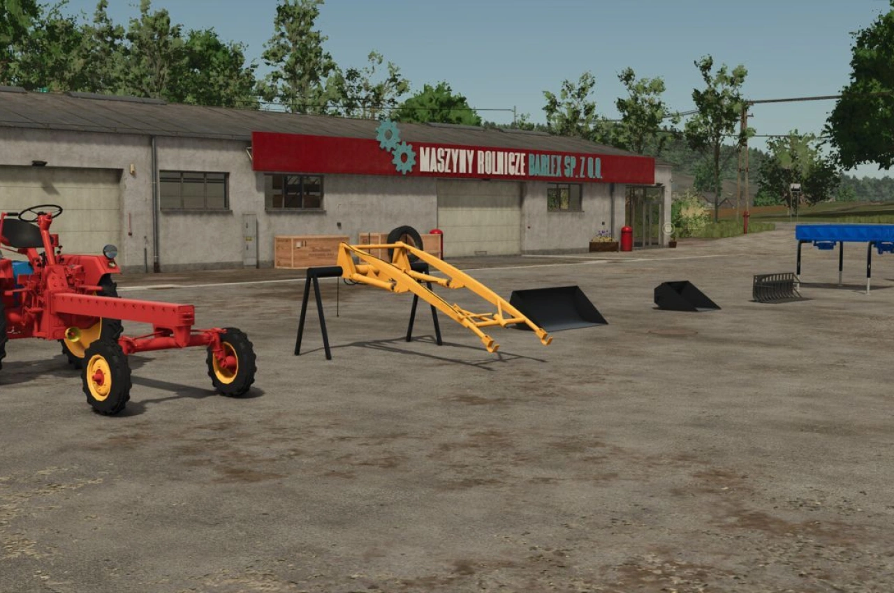 Трактор Fortschritt RS09 для Farming Simulator 25