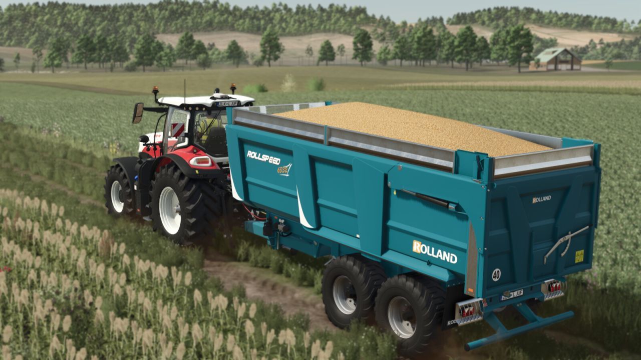Przyczepa Rolland Rollspeed 6332 do Farming Simulator 25
