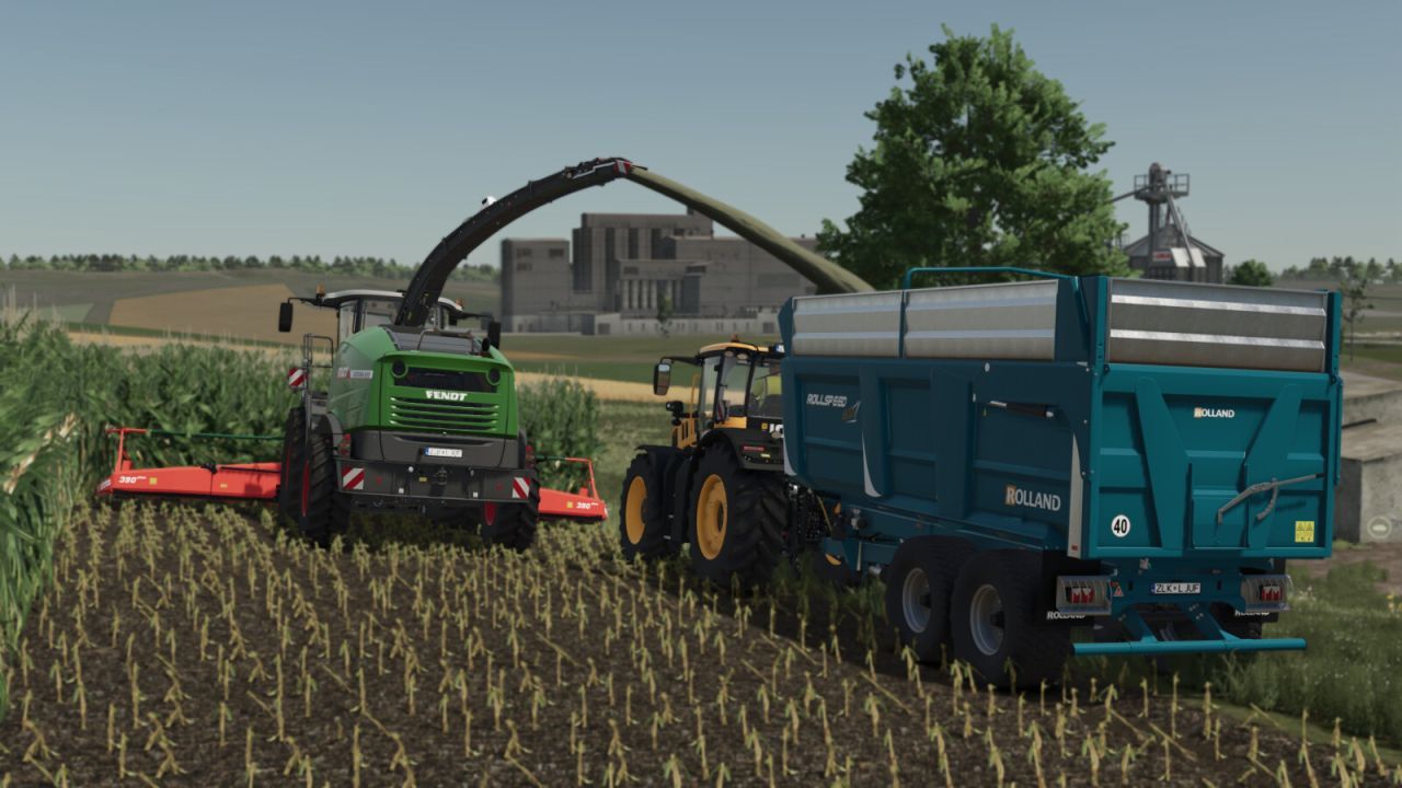 Przyczepa Rolland Rollspeed 6332 do Farming Simulator 25