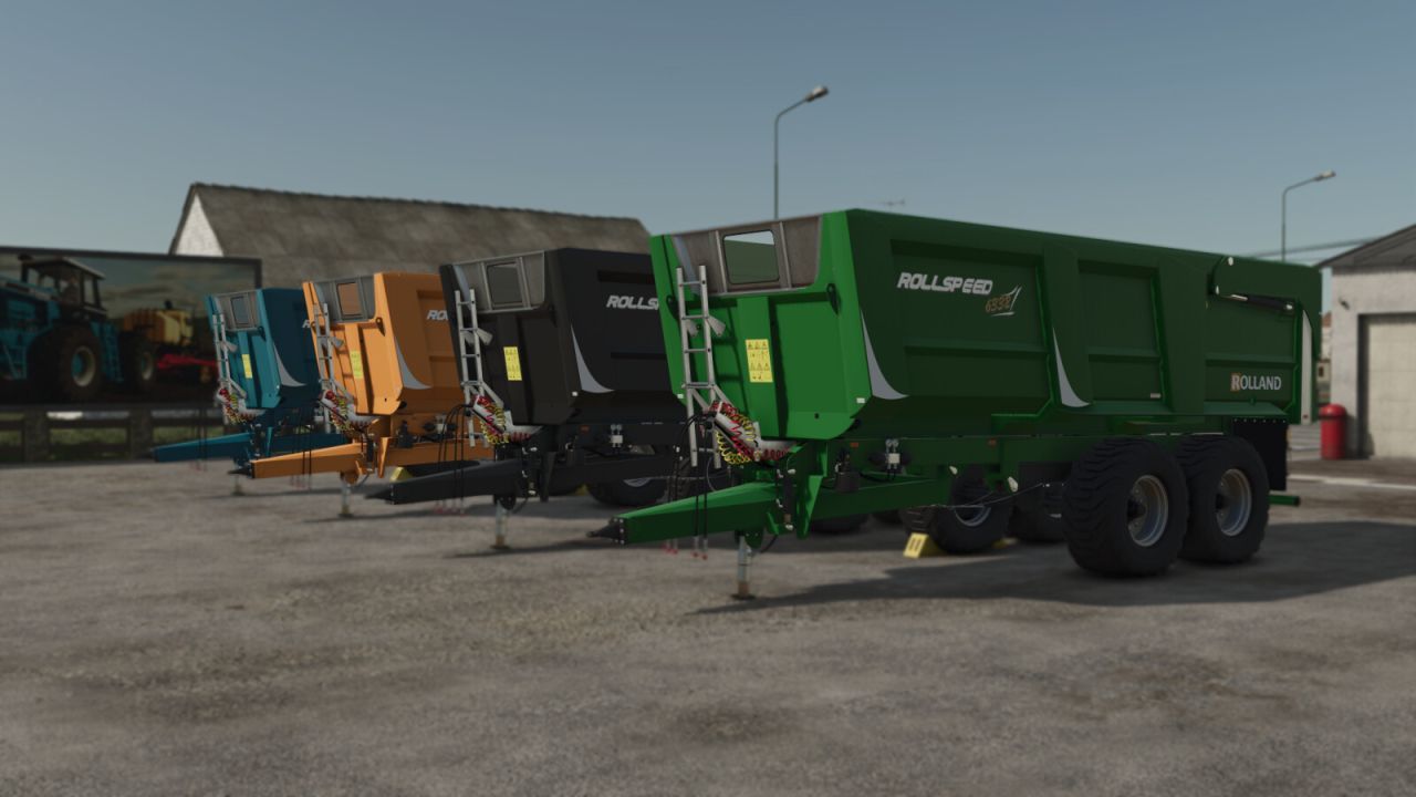 Przyczepa Rolland Rollspeed 6332 do Farming Simulator 25