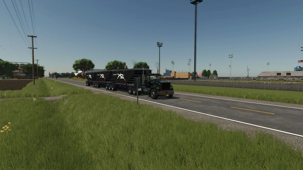 Вантажівка Mack SuperLiner 6x4 для Farming Simulator 25