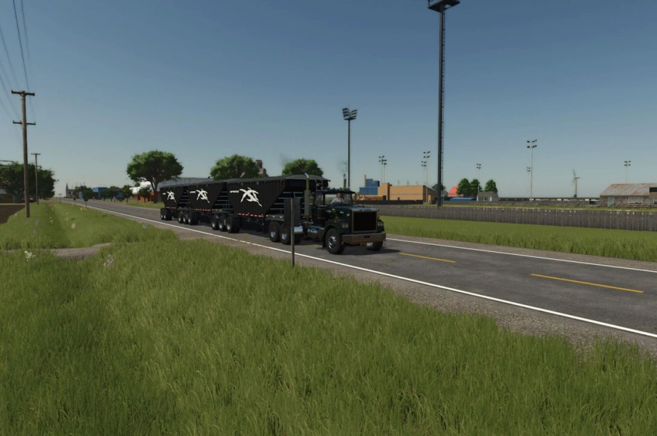 Вантажівка Mack SuperLiner 6x4 для Farming Simulator 25