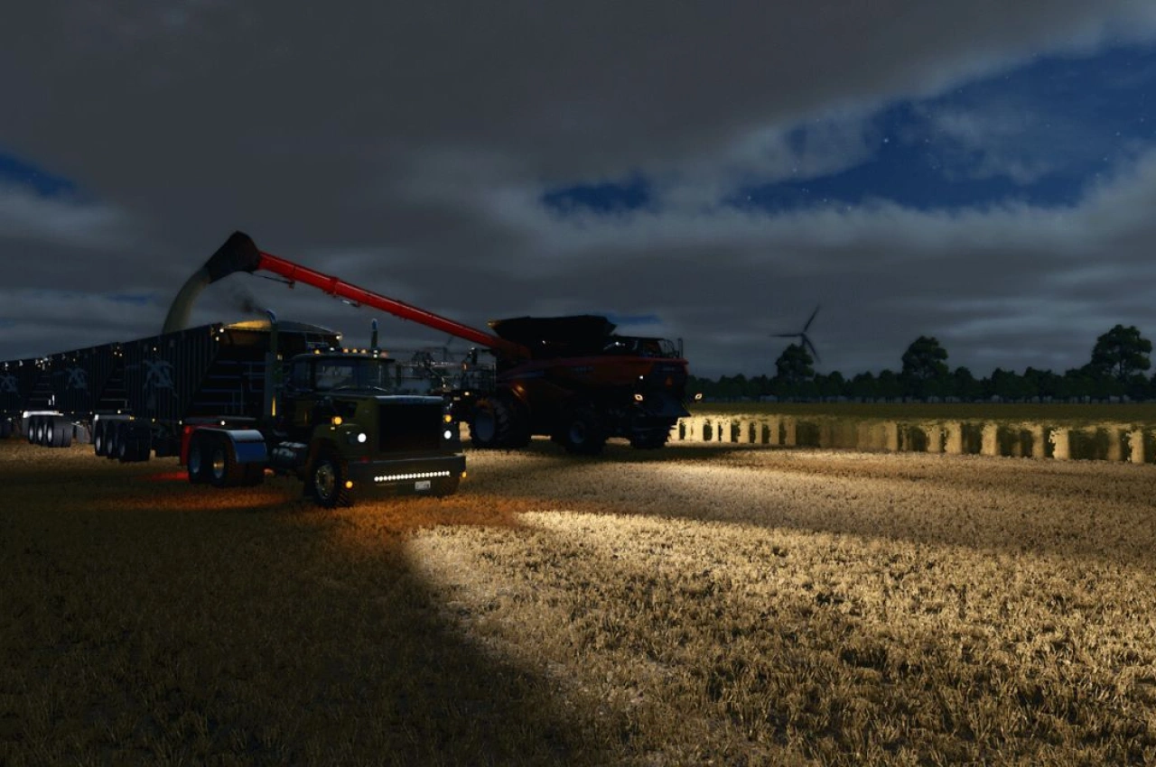 Вантажівка Mack SuperLiner 6x4 для Farming Simulator 25