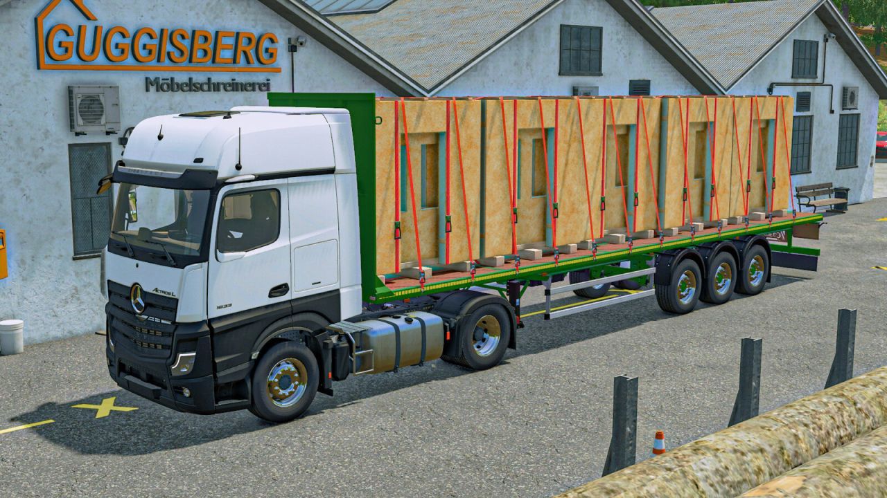 Пакет причепів Lizard Timber для Farming Simulator 25