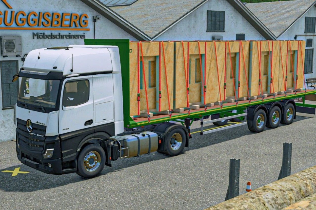 Пакет причепів Lizard Timber для Farming Simulator 25