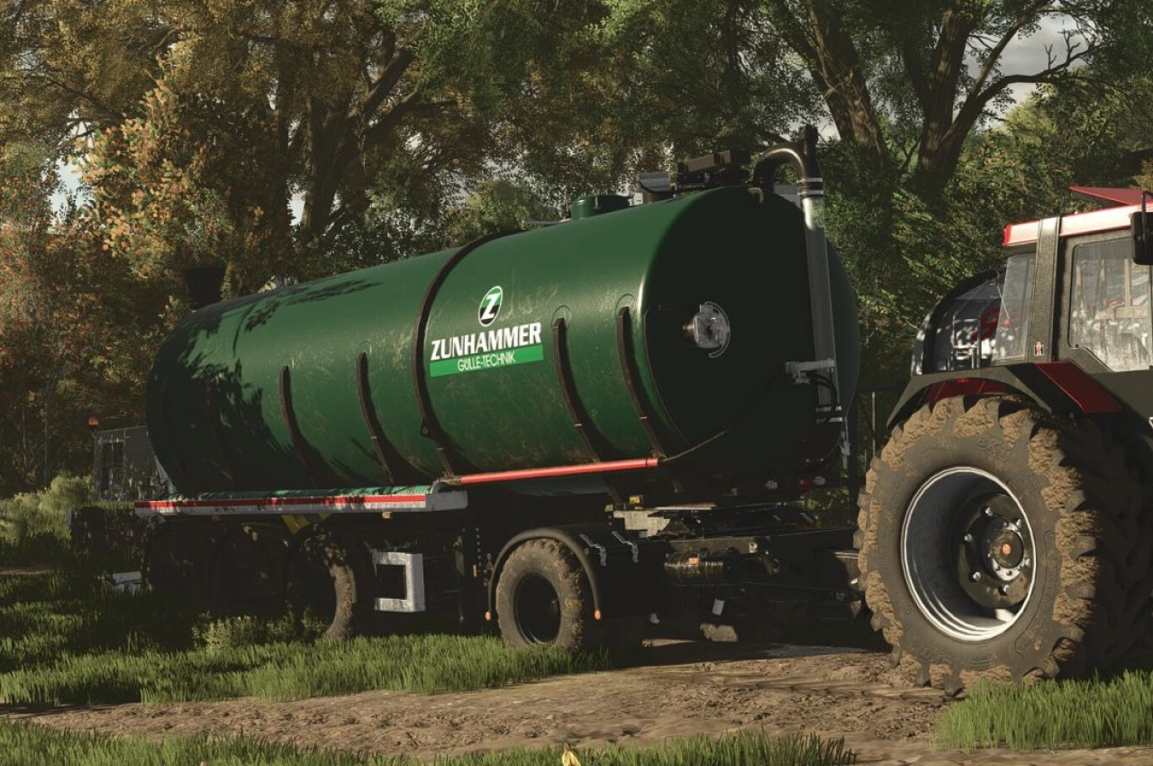 Розкидач гною Kotte TSA 30000 для Farming Simulator 25