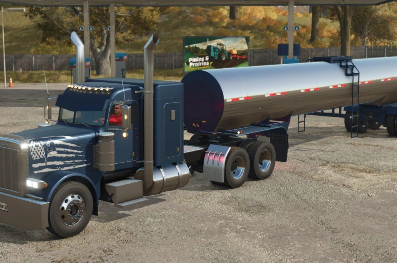 Причіп Lizard Brave Tank для Farming Simulator 25