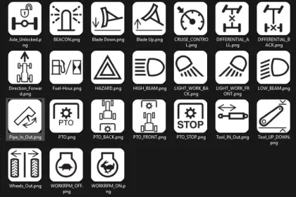 Streamdeck Icon Pack für Farming Simulator 25