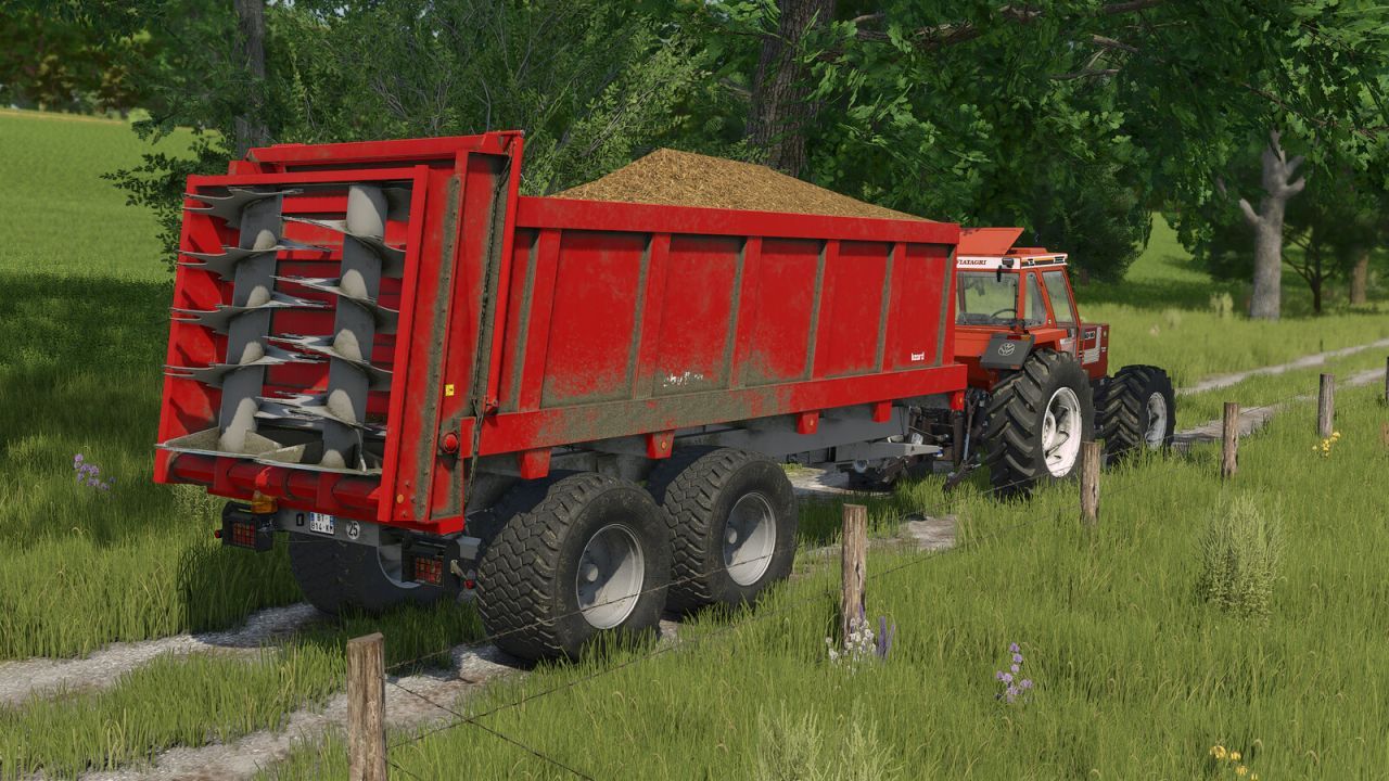Manure Spreader Lizard EBV 1500 for Farming Simulator 25
