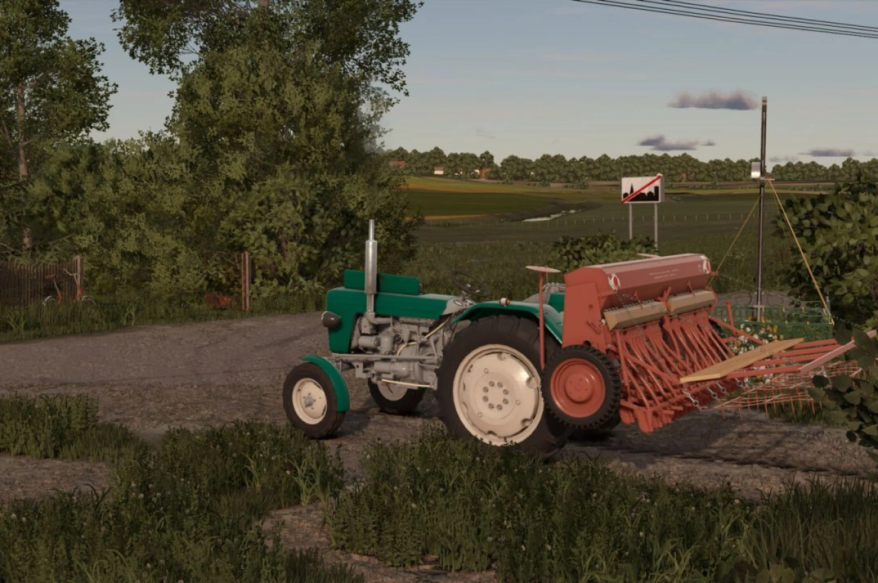 Сівалка FMR "KRAJ" S043/X "Poznaniak" для Farming Simulator 25