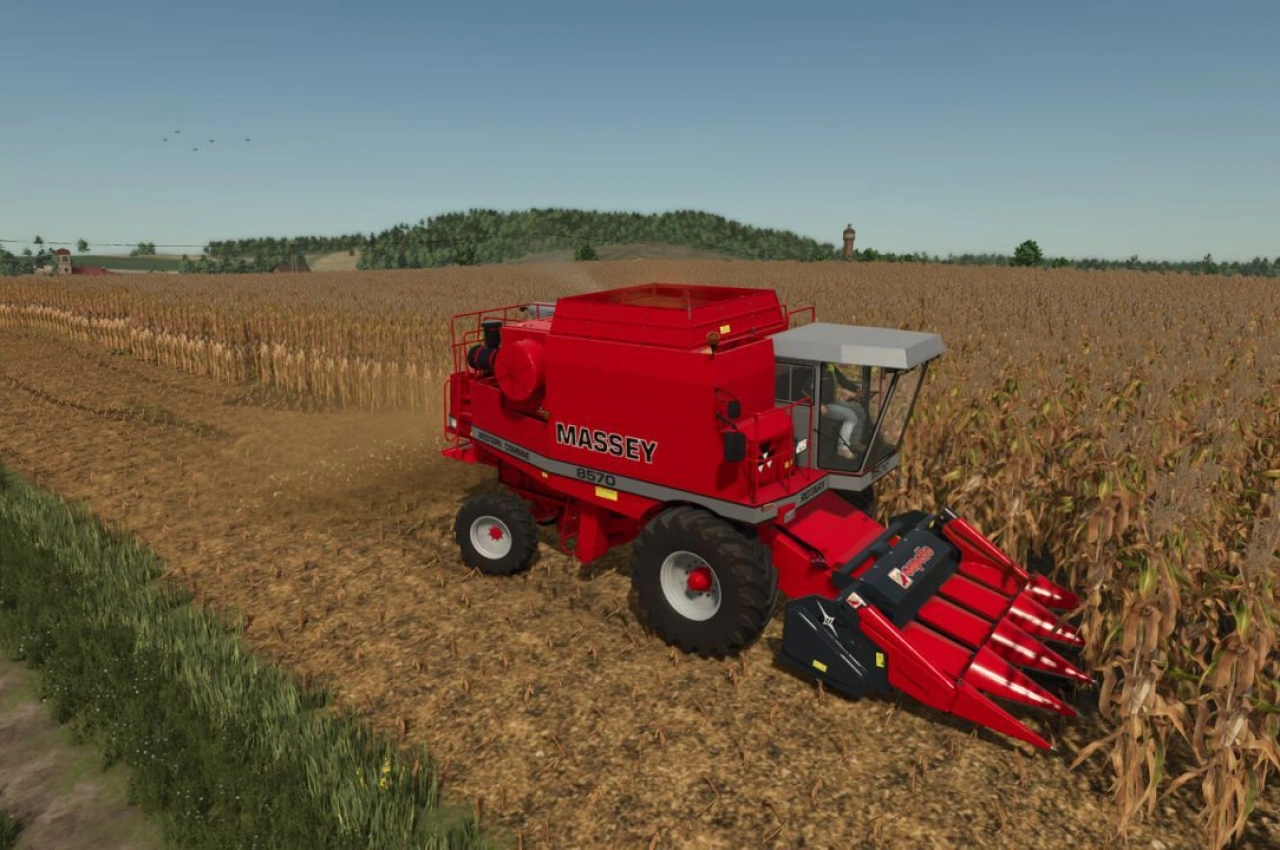 Збирач кукурудзи Capello Quasar F4 для Farming Simulator 25
