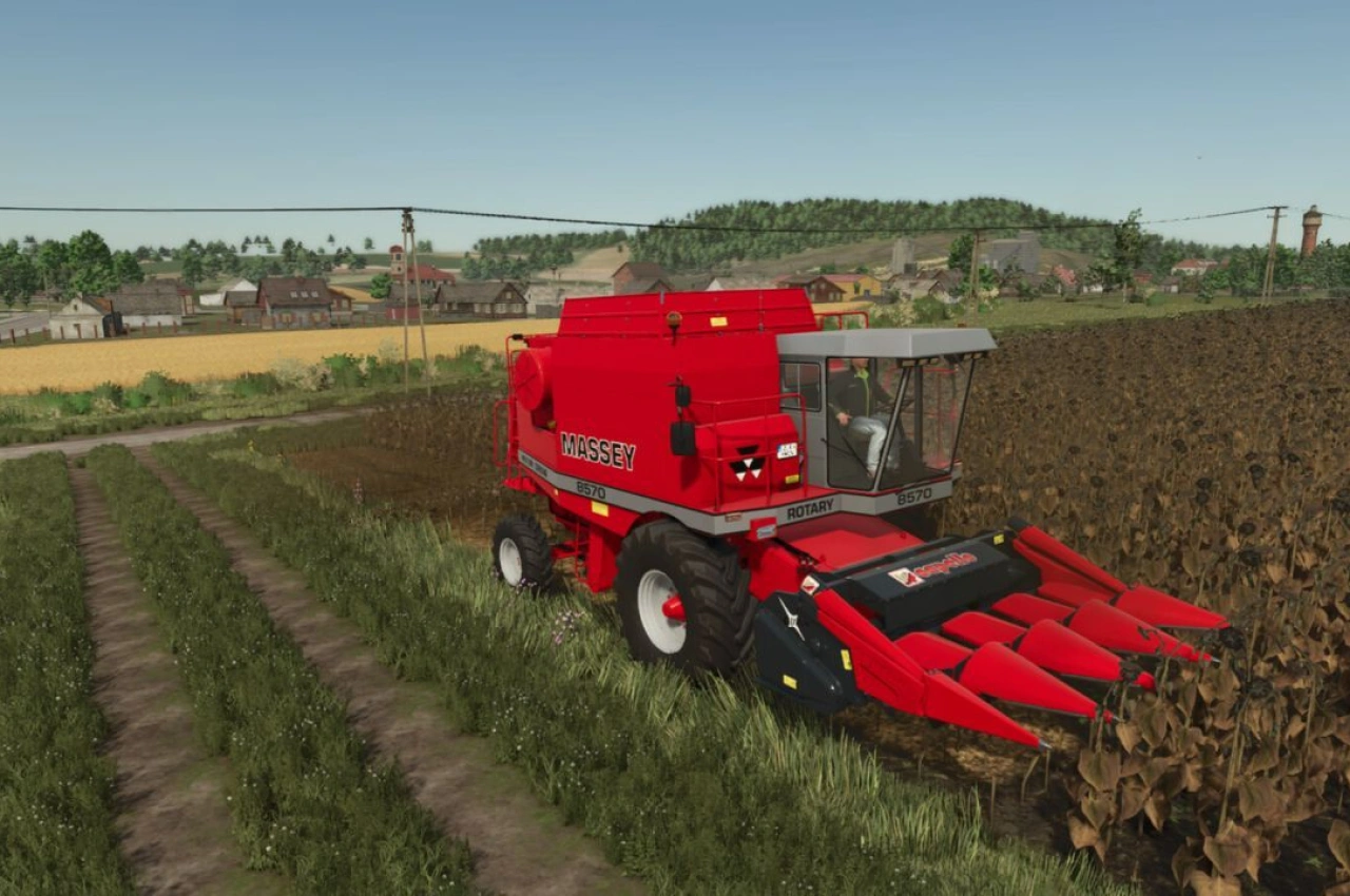 Збирач кукурудзи Capello Quasar F4 для Farming Simulator 25