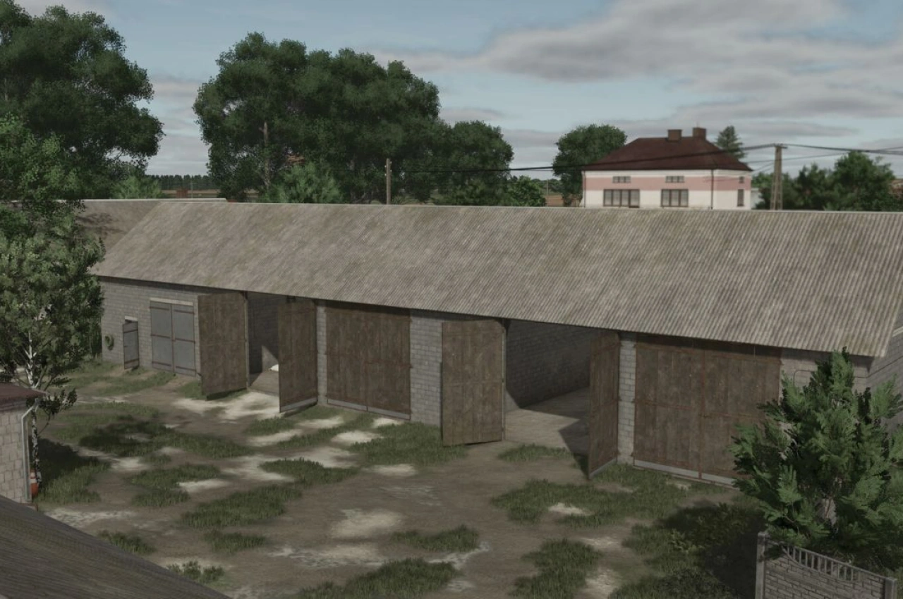 Пакет будівель для ферми для Farming Simulator 25