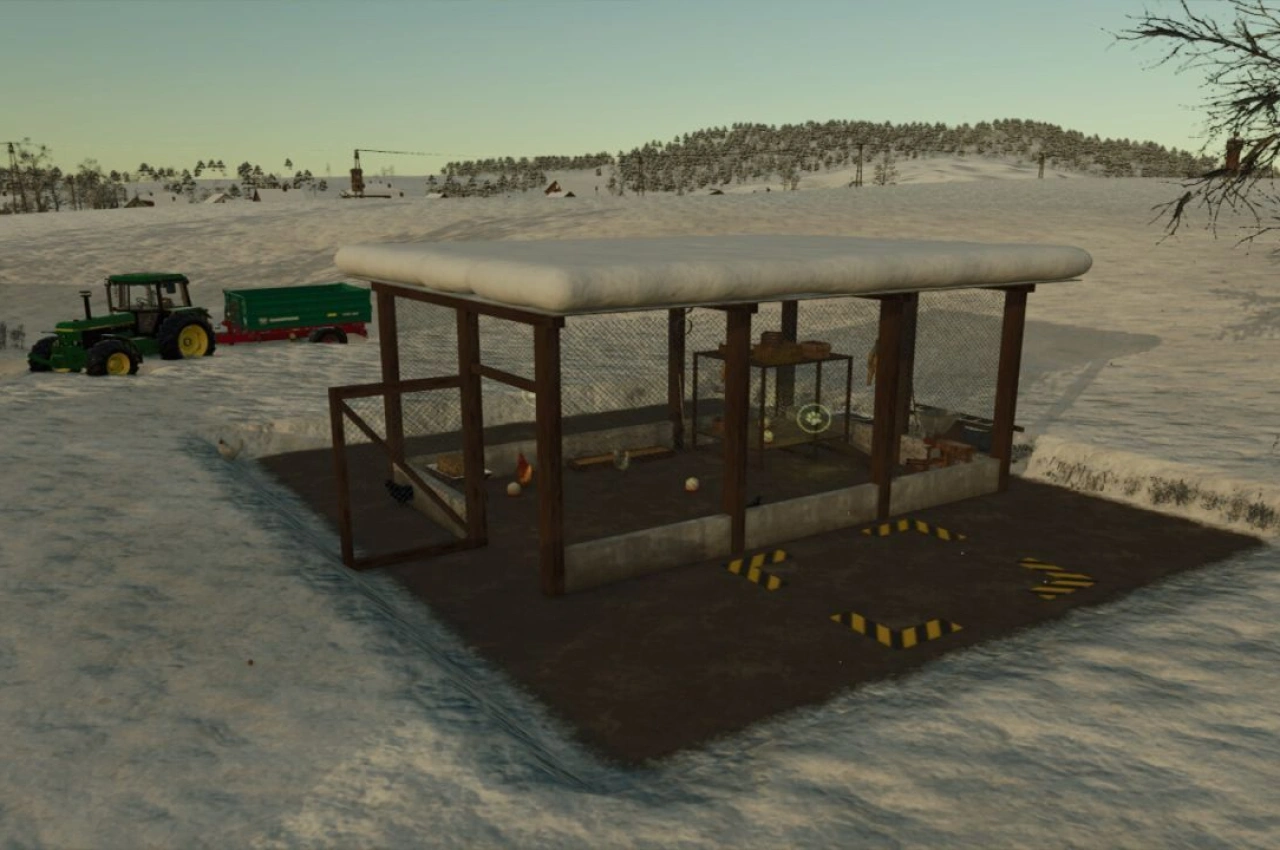 Курятник BR для Farming Simulator 25