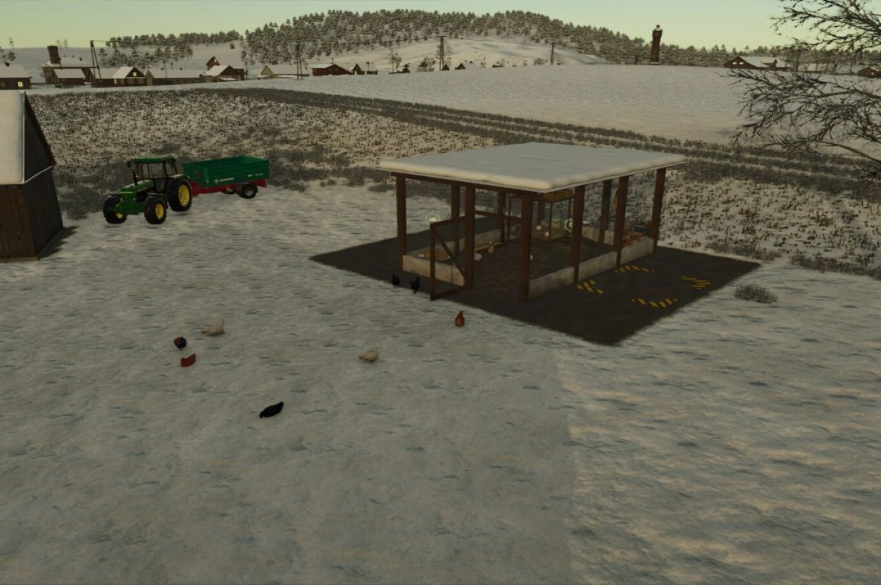 Курятник BR для Farming Simulator 25