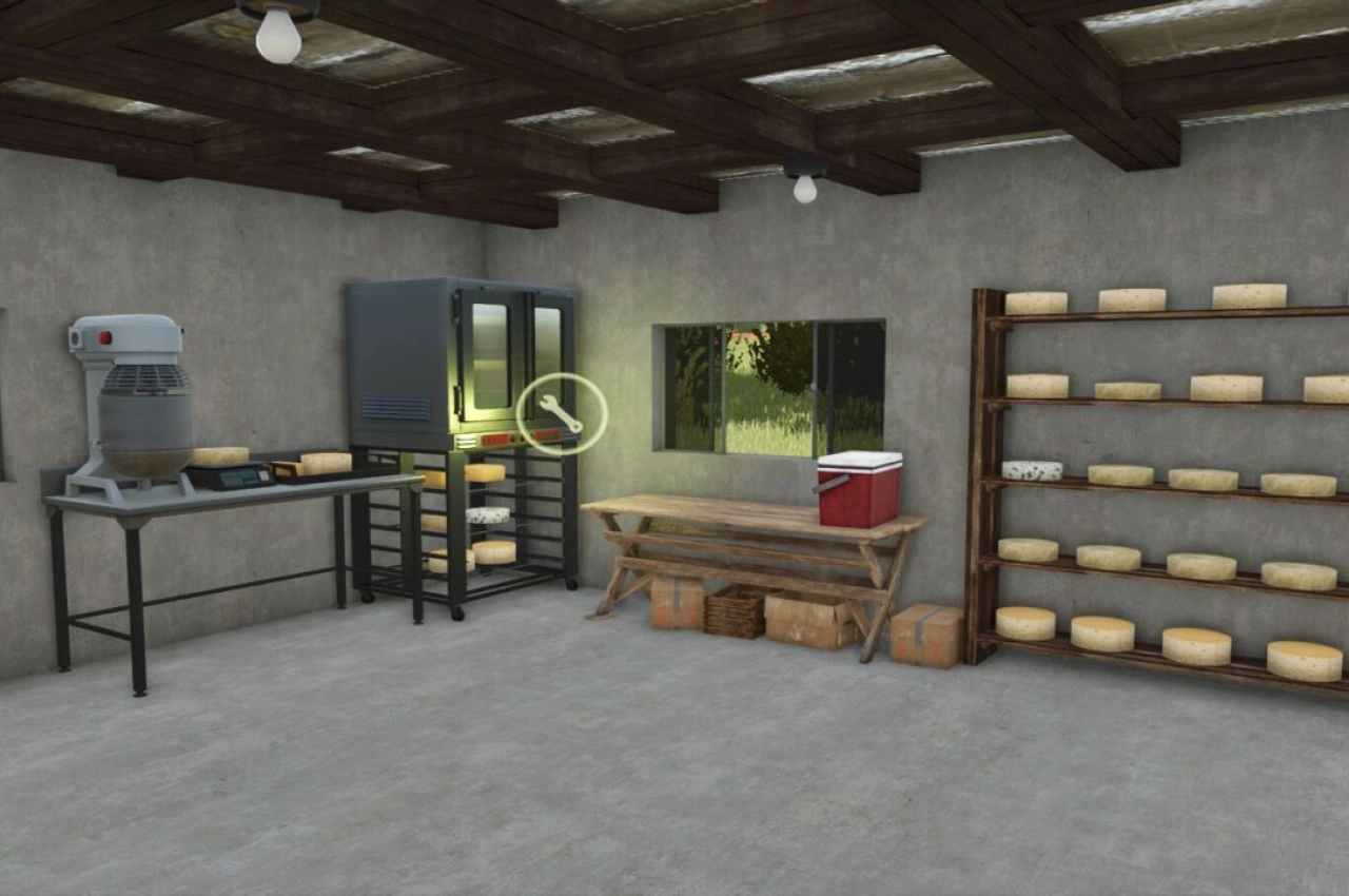 Сироробня для Farming Simulator 25