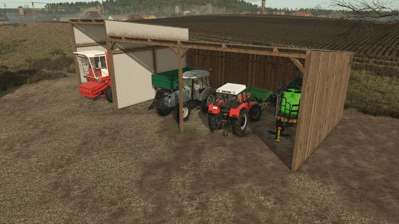 Склад для техніки для Farming Simulator 25