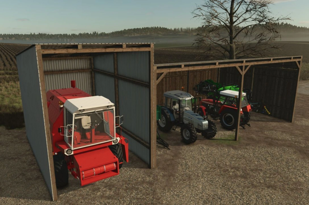 Склад для техніки для Farming Simulator 25